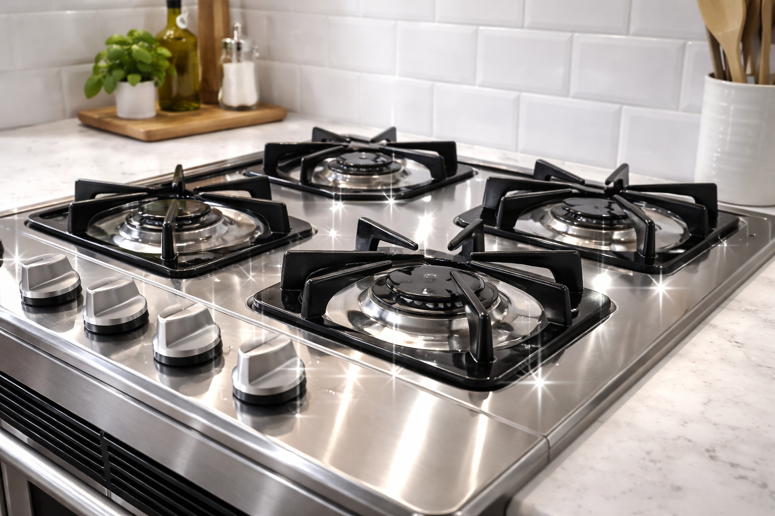 Sparkling stovetop