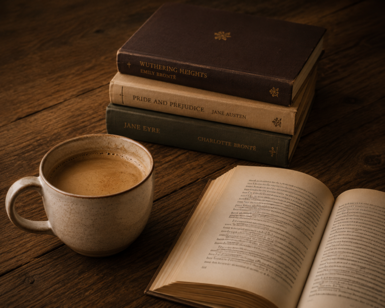 Coffee and books